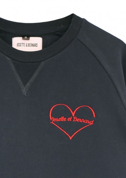 JOSETTE & BERNARD COEUR SWEATSHIRT JOSETTE & BERNARD COEUR SWEATSHIRT