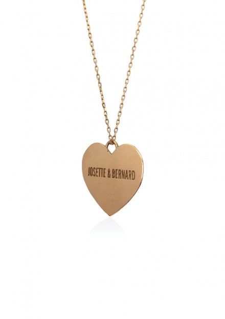 Amour | Médaille plaqué Or 18 carats personnalisable Amour | Médaille plaqué Or 18 carats personnalisable