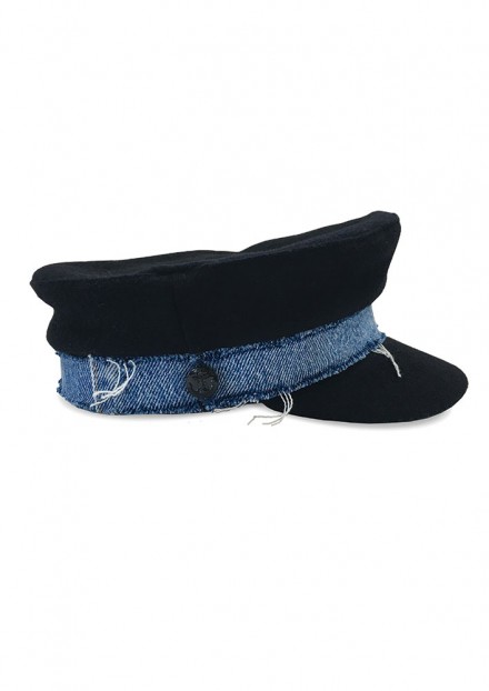 Navy Cap x Blue Denim Navy Cap x Blue Denim