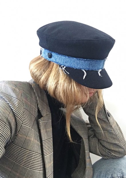 Navy Cap x Blue Denim Navy Cap x Blue Denim