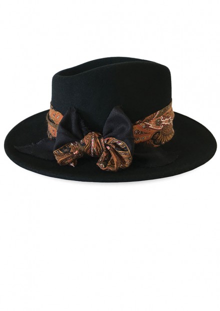 Black Bellaire x Camel Cachemire Print Black Bellaire x Camel Cachemire Print