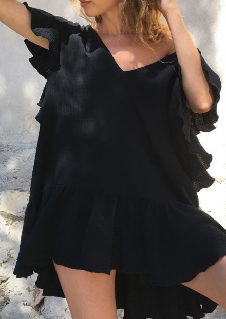 Robe Pia - Noir Robe Pia - Noir