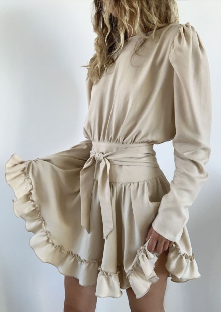 Robe Valentina - Beige Robe Valentina - Beige