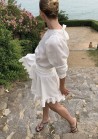 Robe Valentina - Blanc cassé