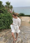 Robe Valentina - Blanc cassé