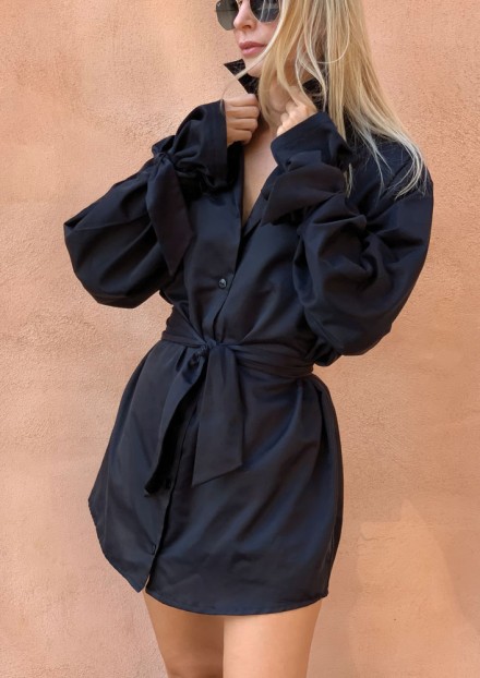 Robe Mimi - Noir Robe Mimi - Noir