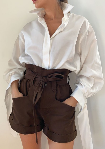 Short Léo - Chocolat Short Léo - Chocolat