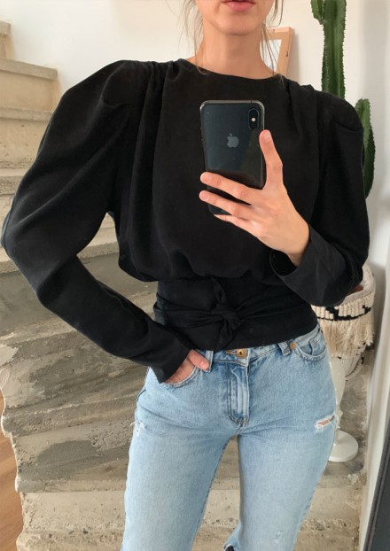 Top Valentina - Noir Top Valentina - Noir