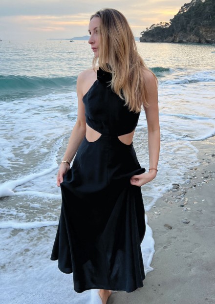 Robe Carla - Noir Robe Carla - Noir
