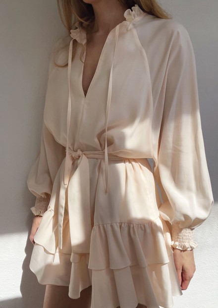 Robe Paola - Blush/Rose pâle