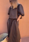 La Jupe Julietta - moka