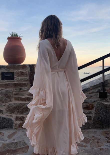 Le caftan Naomi - Crème Le caftan Naomi - Crème