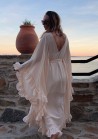 Le caftan Naomi - Crème