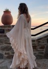Le caftan Naomi - Crème