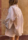 Ensemble chemise-short - motifs provençaux