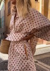 Ensemble chemise-short - motifs provençaux