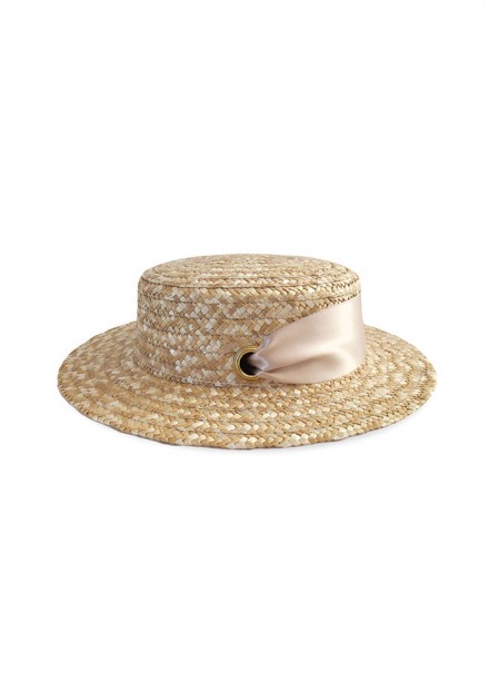 Canotier Enfant x Black/Pink Ribbons Canotier Enfant x Black/Pink Ribbons