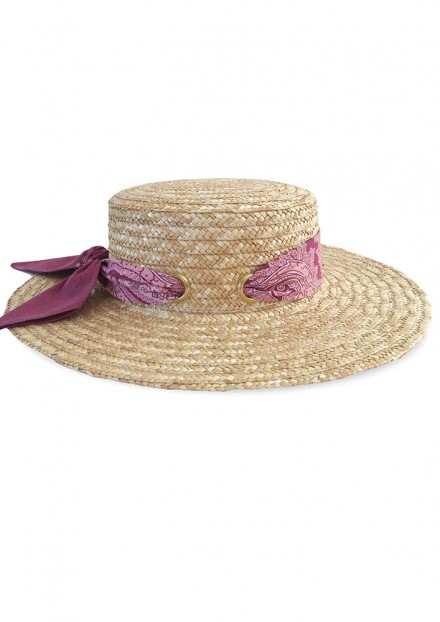 Canotier x Pink Cachemire Print Canotier x Pink Cachemire Print
